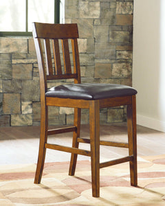 Ralene Medium Brown Counter Height Dining Room Set / 7pc - Ornate Home