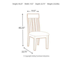 Ralene Medium Brown Dining Chair (Set of 2) - Ornate Home