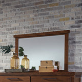 Ralene Medium Brown Mirror - Ornate Home