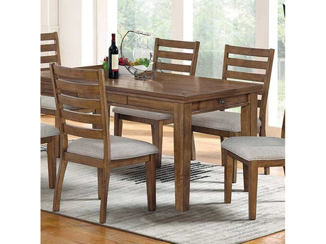 Rapidview Walnut/Light Gray Dining Table - Ornate Home