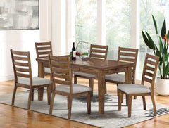 Rapidview Walnut/Light Gray Dining Table - Ornate Home