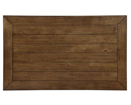 Rapidview Walnut/Light Gray Dining Table - Ornate Home