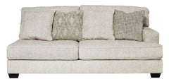 Rawcliffe Parchment 3pc Symmetrical Sectional Sofa - Ornate Home