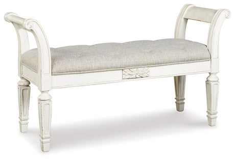 Realyn Accent Bench - Ornate Home
