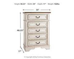 Realyn Chest 48" Height - Ornate Home