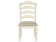 Realyn Chipped White Dining Chair (Set of 2) - Ornate Home