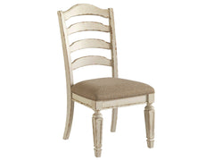Realyn Chipped White Dining Chair (Set of 2) - Ornate Home