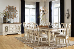 Realyn Dining Table w/ Extension Leaf - Ornate Home