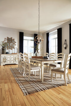 Realyn Dining Table w/ Extension Leaf - Ornate Home
