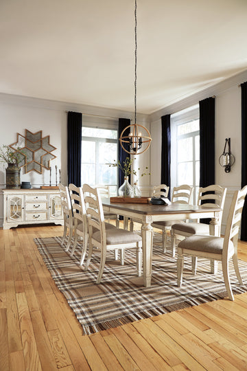 Realyn Dining Table w/ Extension Leaf - Ornate Home