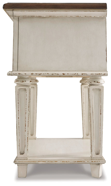 Realyn Nightstand w/ One Drawer - Ornate Home