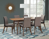 Redbridge Grey & Natural Walnut Side Chairs (Set of 2) - Ornate Home