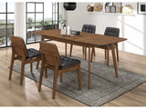 Redbridge Natural Walnut 5 Pc Dining Set - Ornate Home