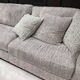 Regent Park Pewter Sectional Loveseat - Ornate Home