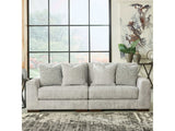 Regent Park Pewter Sectional Loveseat - Ornate Home