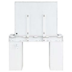 Regina White / Grey Vanity Set - Ornate Home