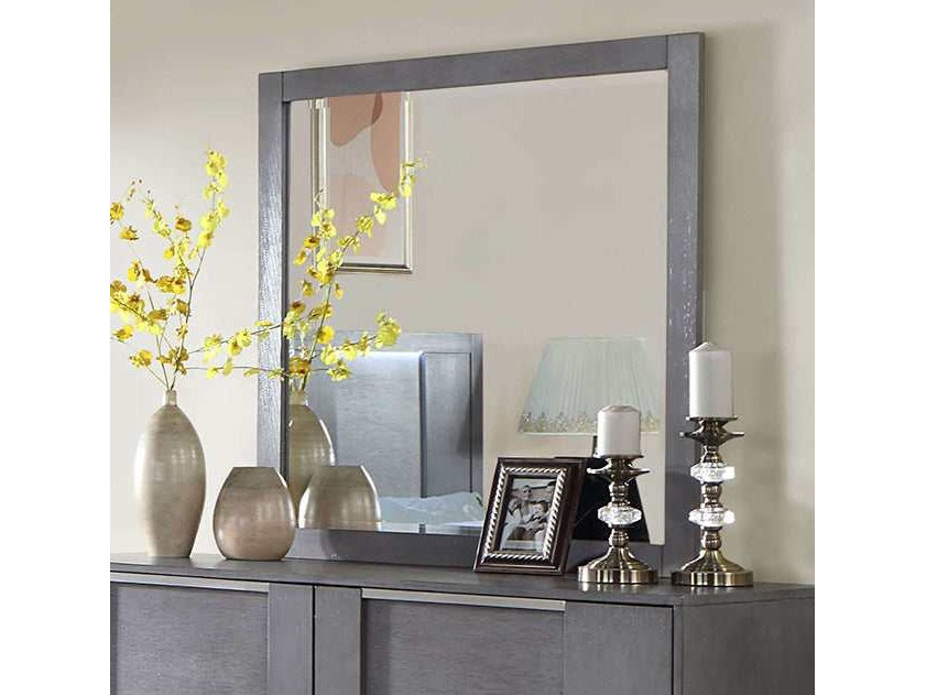 Regulus Gray Mirror - Ornate Home