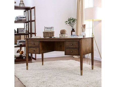 Reliance Antique Oak Writing Desk - Ornate Home