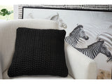 Renemore Black Pillow (Set of 4) - Ornate Home