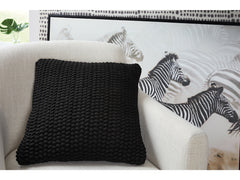 Renemore Black Pillow (Set of 4) - Ornate Home