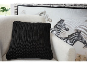 Renemore Black Pillow (Set of 4) - Ornate Home