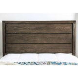 Rexburg Wire-Brushed Rustic Brown Full Bed - Ornate Home