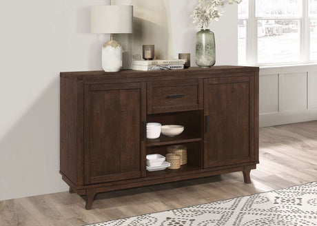 Reynolds Brown Oak Sideboard - Ornate Home