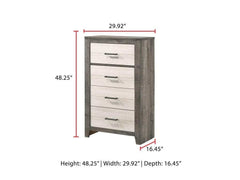 Rhett Gray Chest - Ornate Home
