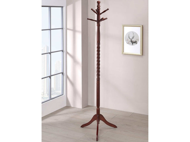 Riona Merlot Coat Rack - Ornate Home