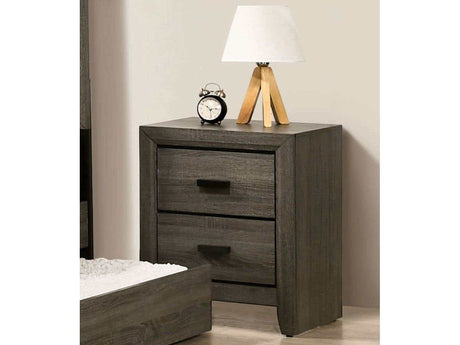 Roanne Gray Nightstand - Ornate Home