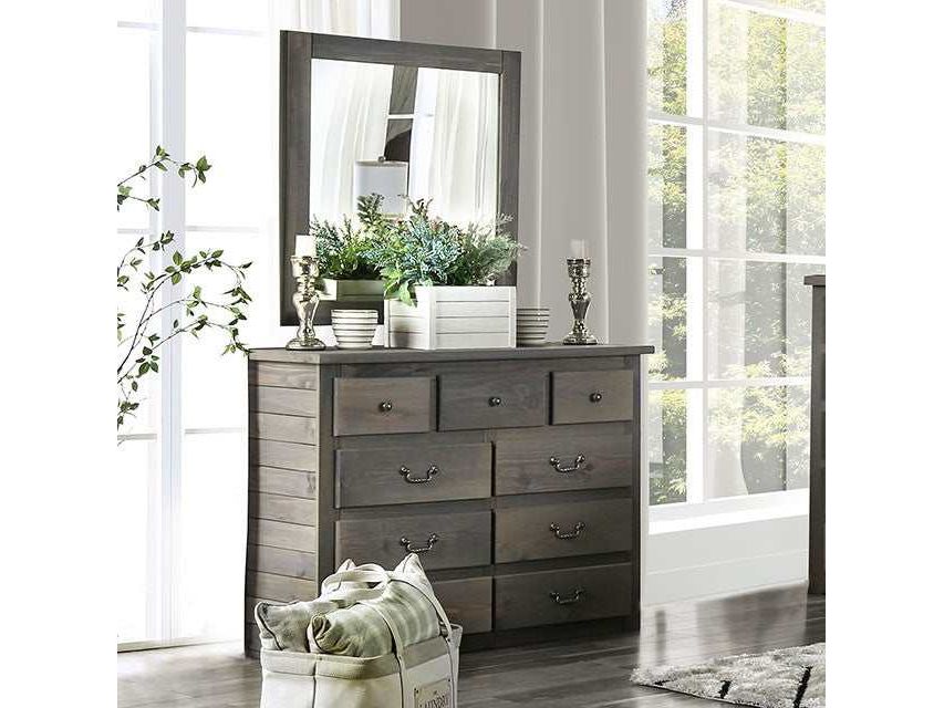Furniture of America Rockwall Weathered Gray Dresser