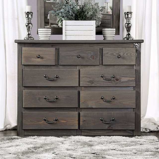 Rockwall Weathered Gray Dresser - Ornate Home