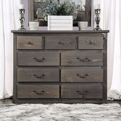Rockwall Weathered Gray Dresser - Ornate Home