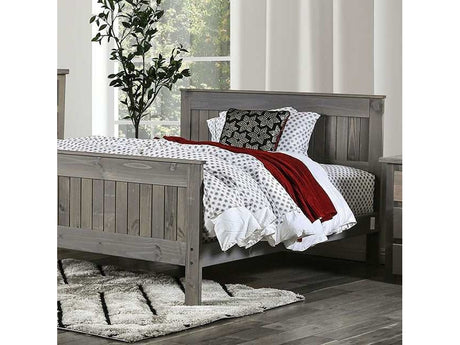 Rockwall Weathered Gray Queen Bed - Ornate Home