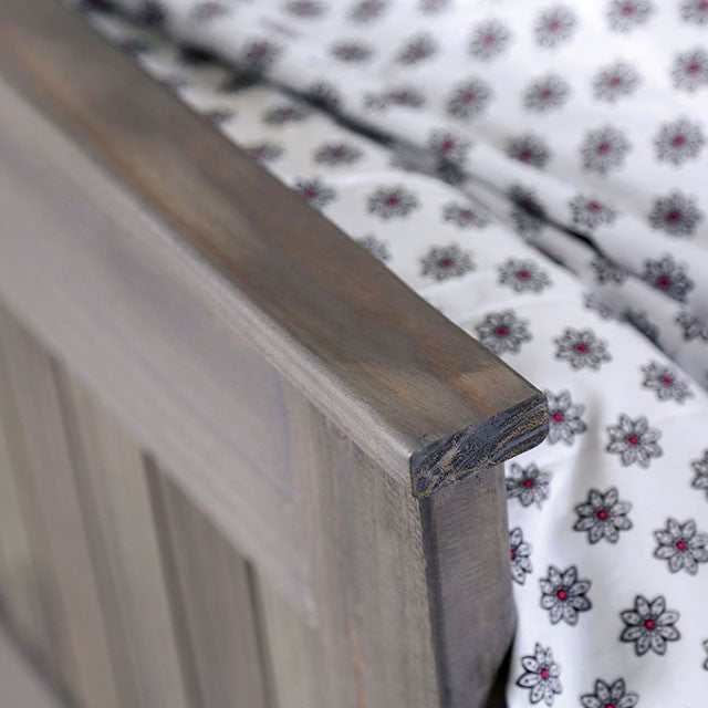 Rockwall Weathered Gray Queen Bed - Ornate Home