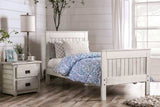 Rockwall Weathered White Twin Bed - Ornate Home