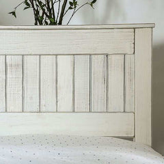 Rockwall Weathered White Twin Bed - Ornate Home