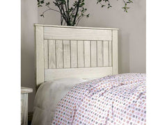 Rockwall White Eastern King Headboard - Ornate Home