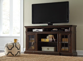 Roddinton Dark Brown 72" TV Stand - Ornate Home