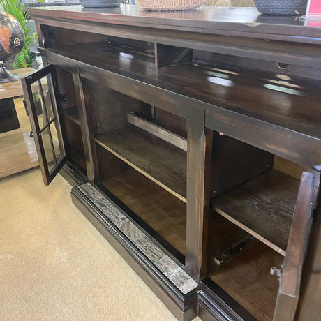 Roddinton Dark Brown 72" TV Stand - Ornate Home