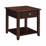 Rodric Walnut End Table - Ornate Home