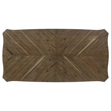 Ronnie Nutmeg / Rustic Cream Dining Table - Ornate Home