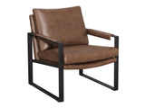 Rosalind Brown Accent Chair - Ornate Home