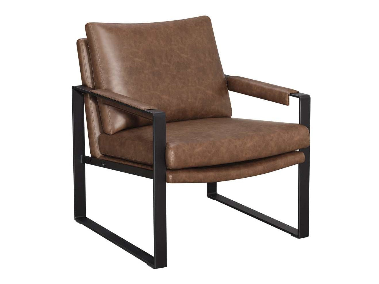 Rosalind Brown Accent Chair - Ornate Home