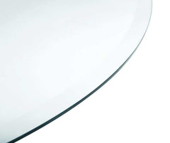 Round Clear Glass Table Top 54" Diameter - Ornate Home