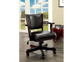 Rowan Cherry Height-Adjustable Arm Chair - Ornate Home