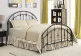 Rowan Dark Bronze Twin Bed - Ornate Home