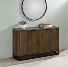 Ryatt Dark Pine Accent Cabinet - Ornate Home