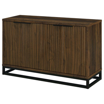 Ryatt Dark Pine Accent Cabinet - Ornate Home