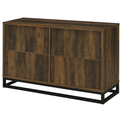 Ryatt Dark Pine Accent Cabinet - Ornate Home